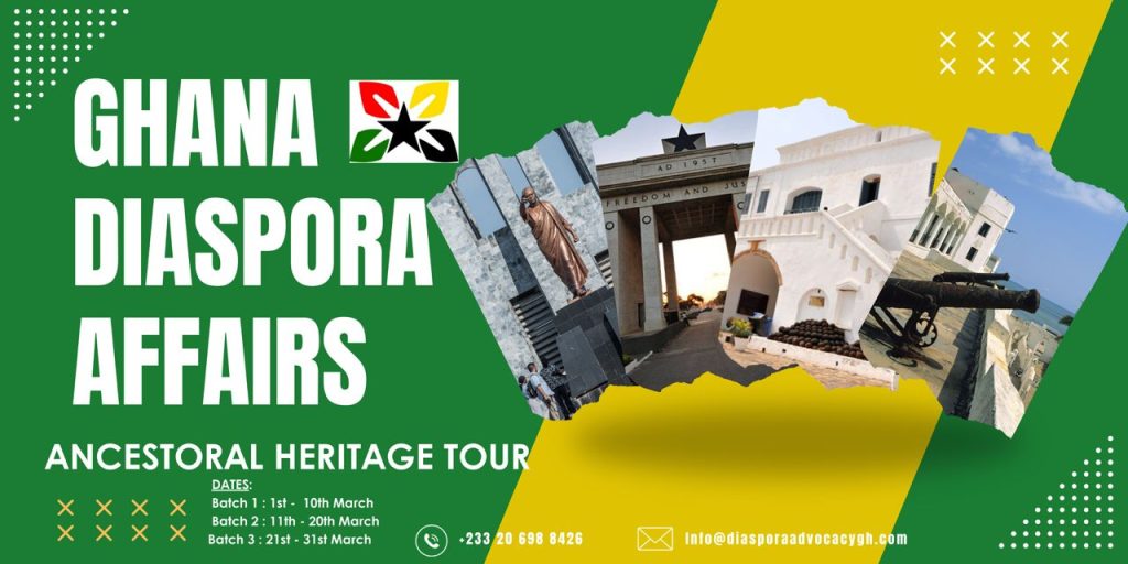 another flyer of ancestral heritage tour